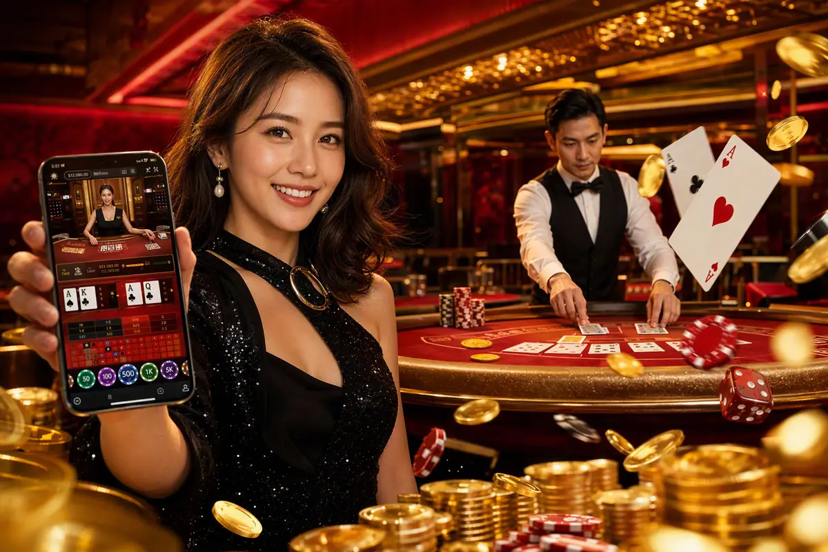 mmr33 Live Dealer ဂိမ်းထုတ်လွှင့်ချိန် Studio